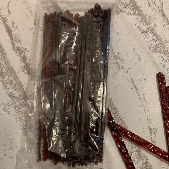 100 total Alessi For Delta Airlines Stirrer Stick Reusable _ drink / coffee stir - Picture 6 of 10
